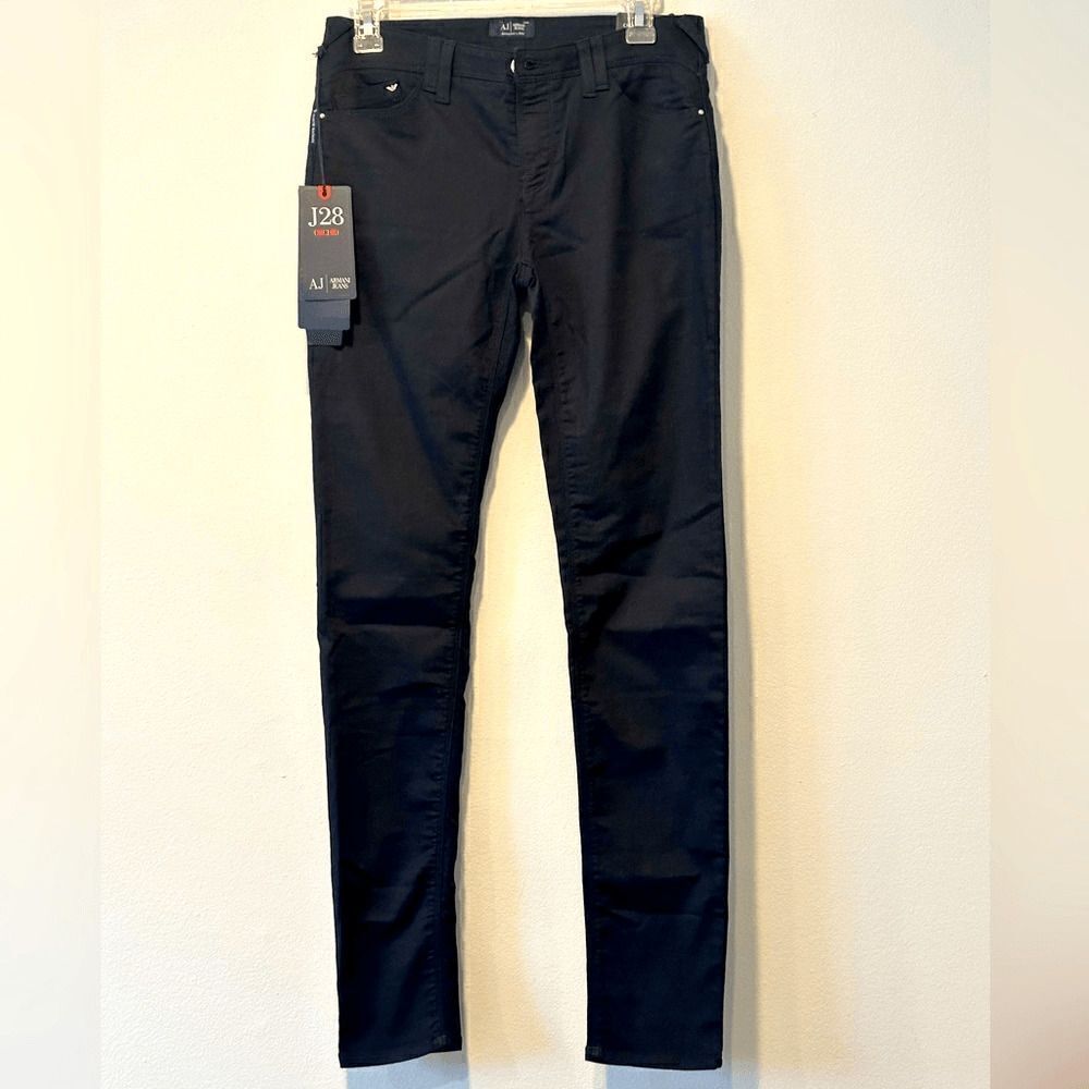 Armani Jeans J28 lightweight skinny fit comfort stretch fabric size 28, NWT